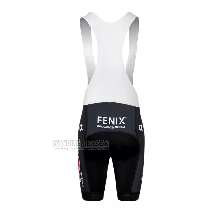 2022 Cycling Jersey Alpecin Deceuninck Black Short Sleeve and Bib Short